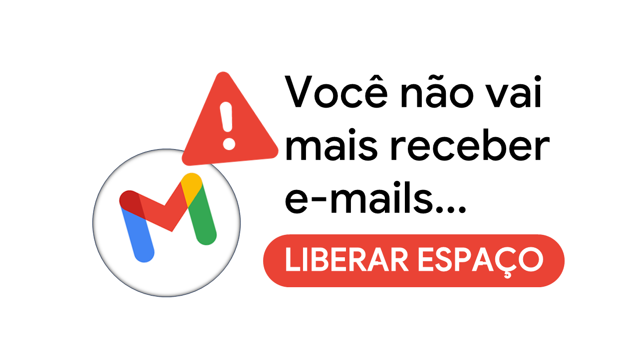 Gmail cheio trava o recebimento de mensagens e anexos