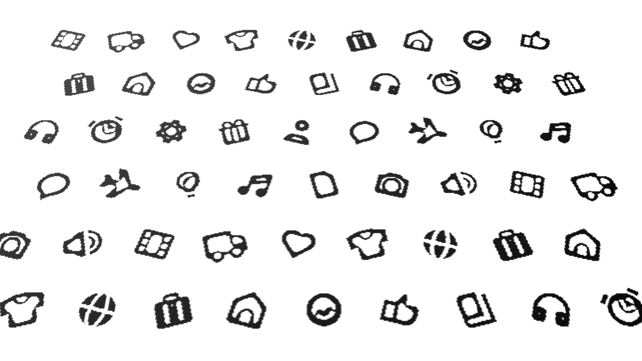 Material para Design em formato de ícones